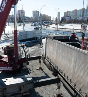 На установку памятника Александру Невскому в Кемерове уйдет около месяца
