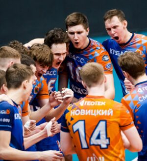 Волейбольный «Кузбасс-2» выиграл все матчи домашнего тура ГЕОТЕК Молодежной лиги