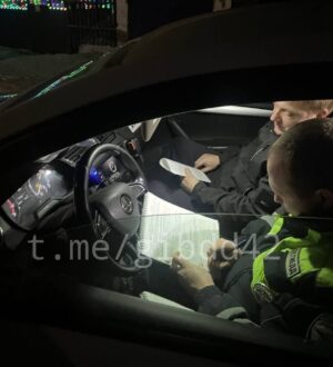 В Ленинске-Кузнецком пьяного водителя без прав наказали арестом на 12 суток