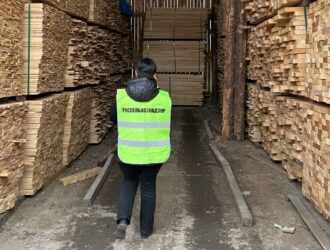 Из Кузбасса вывезли около 10 тысяч кубометров леса с начала этого года