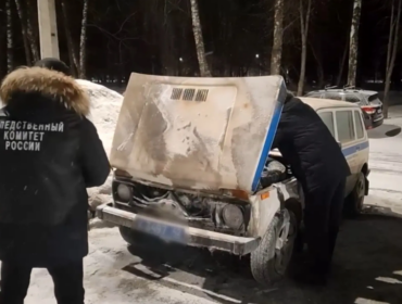 Новокузнечанку обвиняют в умышленном поджоге полицейской машины