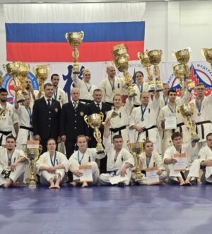 Кузбасские спортсмены взяли награды чемпионата и первенства России по киокусинкай