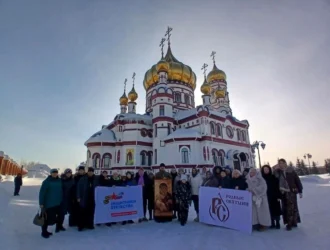 Семьи участников СВО совершили паломническую поездку по храмам Новокузнецка