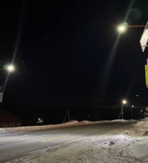 Прокуратура Чебулинского района посодействовала, чтобы на переходе у детского сада появилось освещение