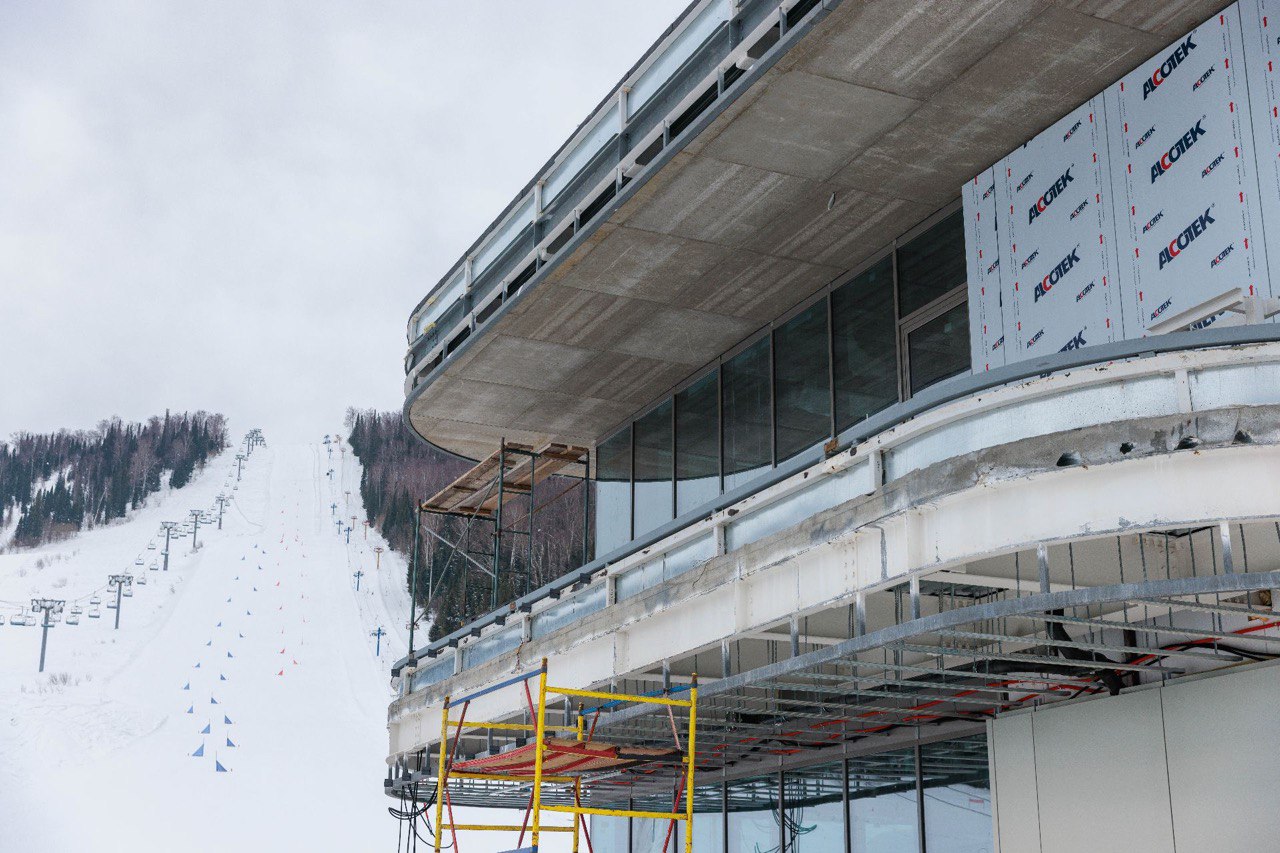В Горной Шории строят горнолыжный центр для спортсменов Кузбасса