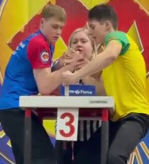 Кузбассовец победил на первенстве России по армрестлингу