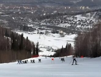 В Кузбассе прошли областные соревнования по лыжным гонкам