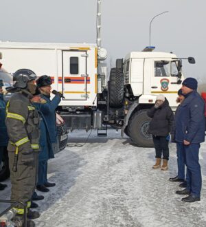Новокузнецк принял участие во  Всероссийских учениях по паводку