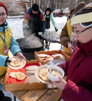 Российские студенческие отряды на празднике «Чыл-Пажы»