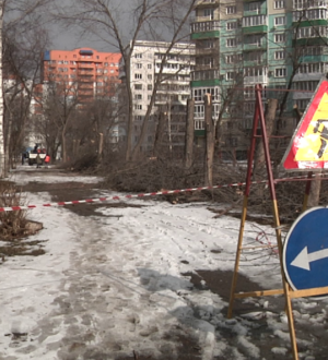 В Новокузнецке начали благоустраивать безымянный сквер  