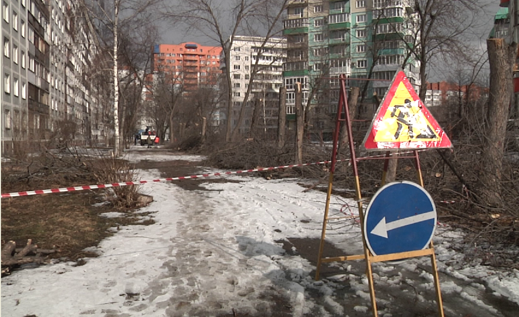 В Новокузнецке начали благоустраивать безымянный сквер  
