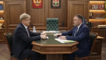 Илья Середюк обсудил ситуацию в угольной отрасли Кузбасса с полпредом Анатолием Серышевым