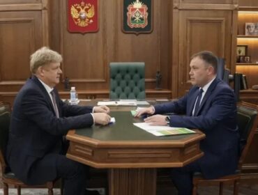 Илья Середюк обсудил ситуацию в угольной отрасли Кузбасса с полпредом Анатолием Серышевым