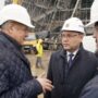 Илья Середюк и Анатолий Серышев проверили, как идет строительство Сибирского культурно-образовательного комплекса в Кемерове