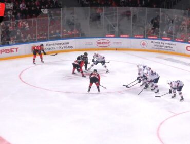 Новокузнецкий «Металлург» второй раз обыграл ЦСК ВВС в серии 1/8 плей-офф