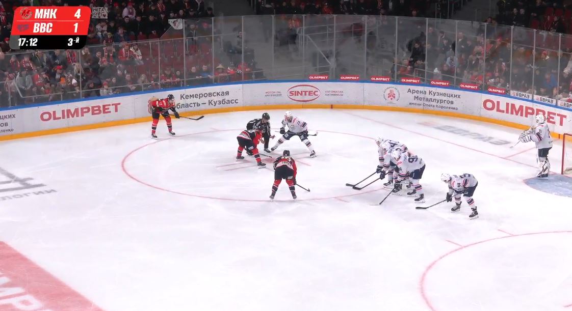 Новокузнецкий «Металлург» второй раз обыграл ЦСК ВВС в серии 1/8 плей-офф