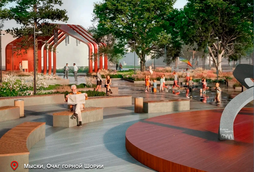 Десятки общественных мест в Кузбассе обновят по нацпроекту при поддержке «Единой России»