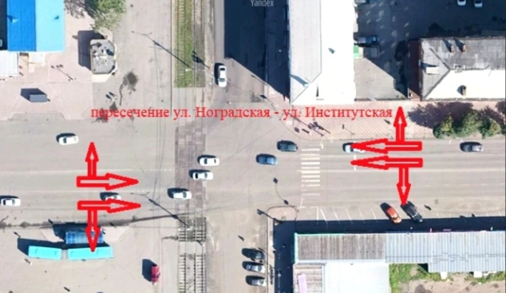 В Прокопьевске изменят схему проезда  на одном из перекрестков