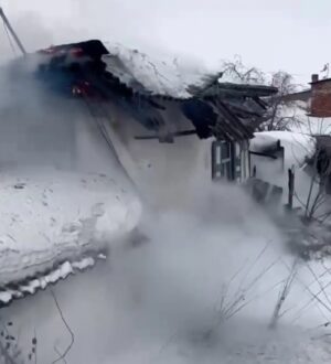 Женщина погибла на пожаре в Кемерове