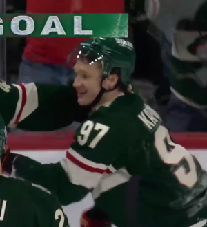 Гол и ассист Кирилла Капризова помогли «Миннесоте» разгромить «Юту» в матче НХЛ