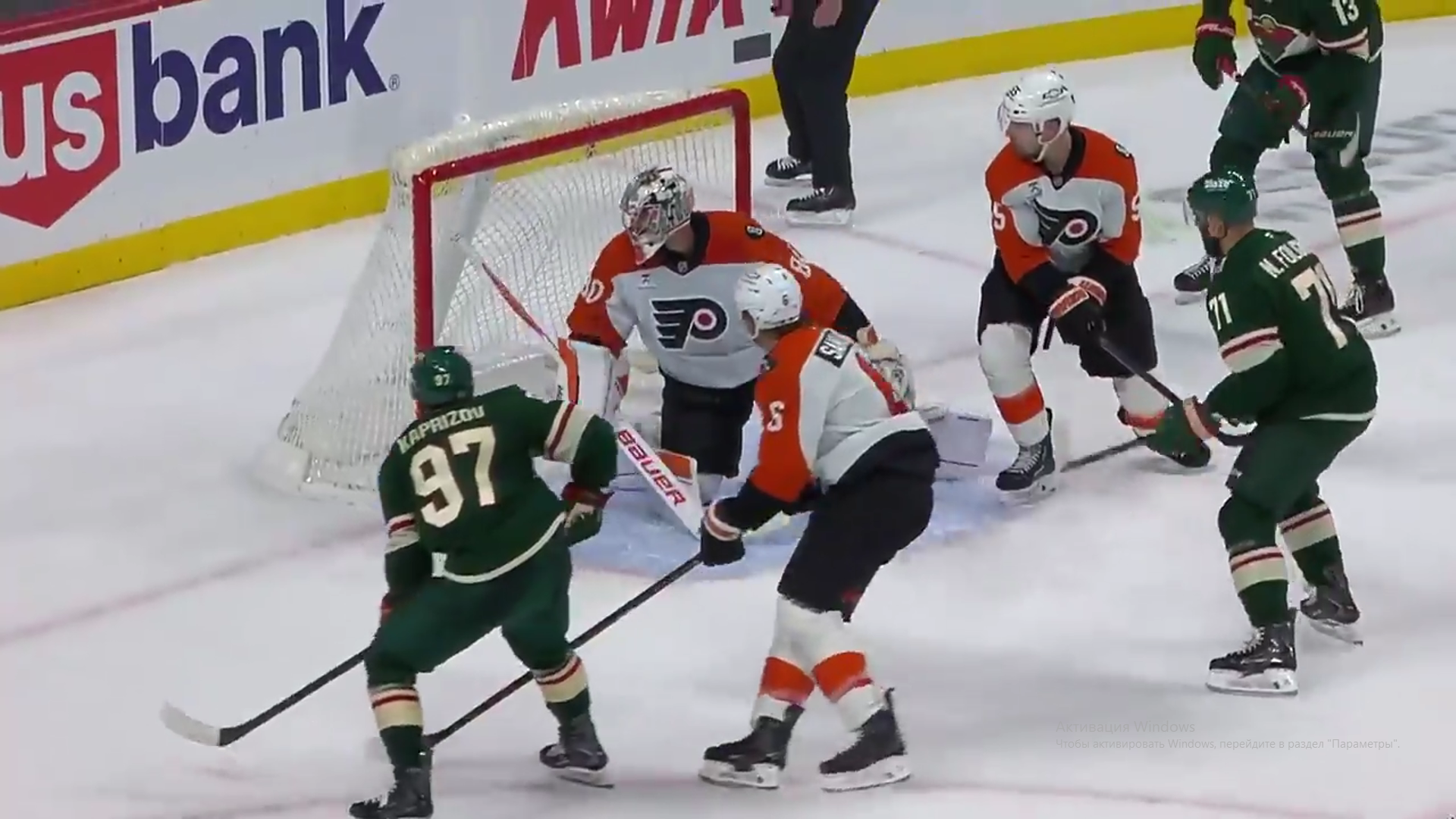 Кирилл Капризов отличился за «Миннесоту Уайлд» в третьем подряд матче НХЛ