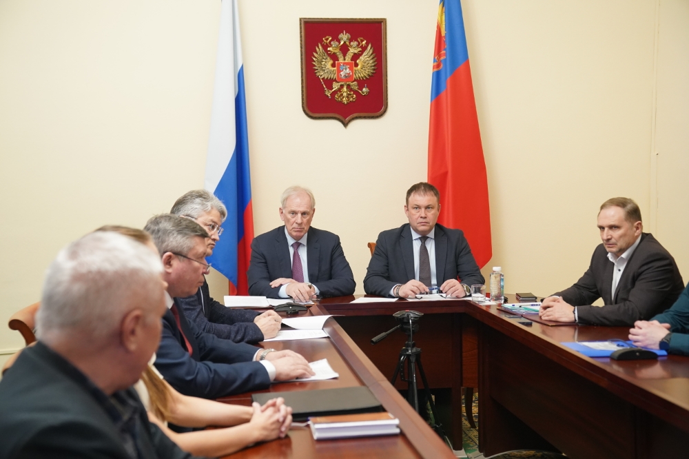 Илья Середюк доложил Анатолию Серышеву о подготовке Кузбасса к прохождению паводка