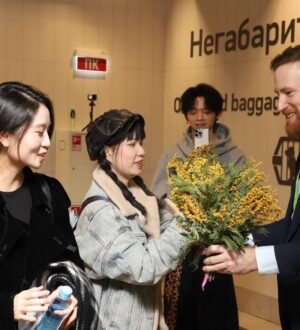 Блогеры из Китая приехали в Шерегеш