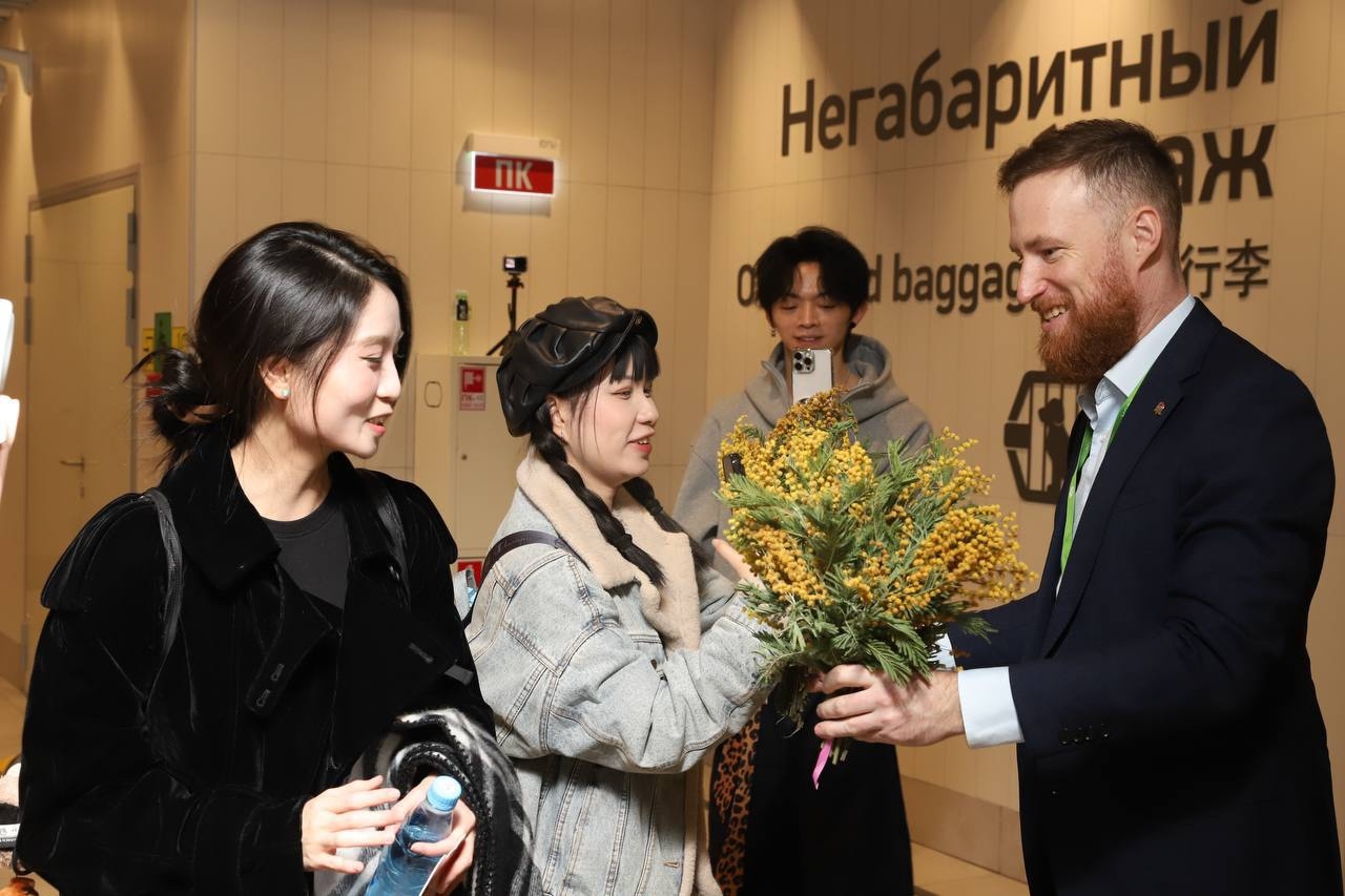 Блогеры из Китая приехали в Шерегеш