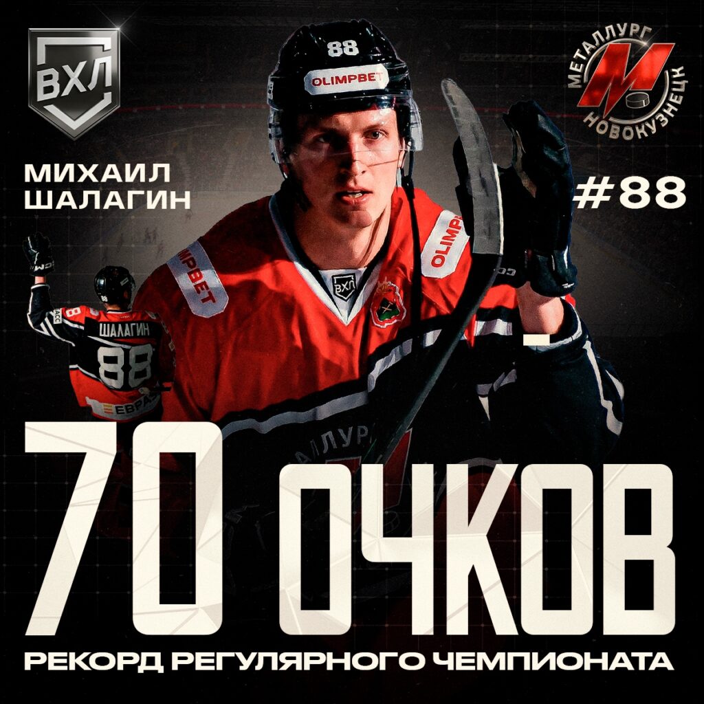 Новокузнецкий «Металлург» вновь завоевал Кубок Всероссийской хоккейной лиги