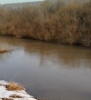 Кузбасская река освободилась ото льда