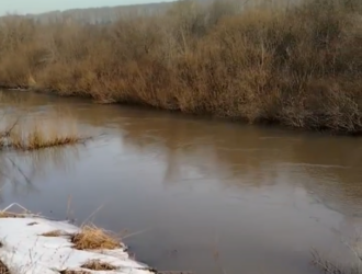 Кузбасская река освободилась ото льда