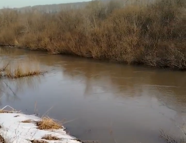 Кузбасская река освободилась ото льда