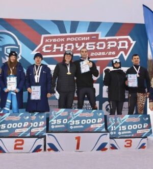 Кузбасская сноубордистка взяла два золота на последнем этапе Кубка России