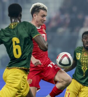 Футболиста из Кузбасса признали лучшим игроком сборной России в матче с Мали