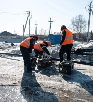 В частном секторе Кемерова взялись за капремонт проблемного водопровода
