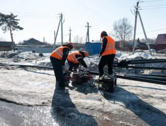 В частном секторе Кемерова взялись за капремонт проблемного водопровода