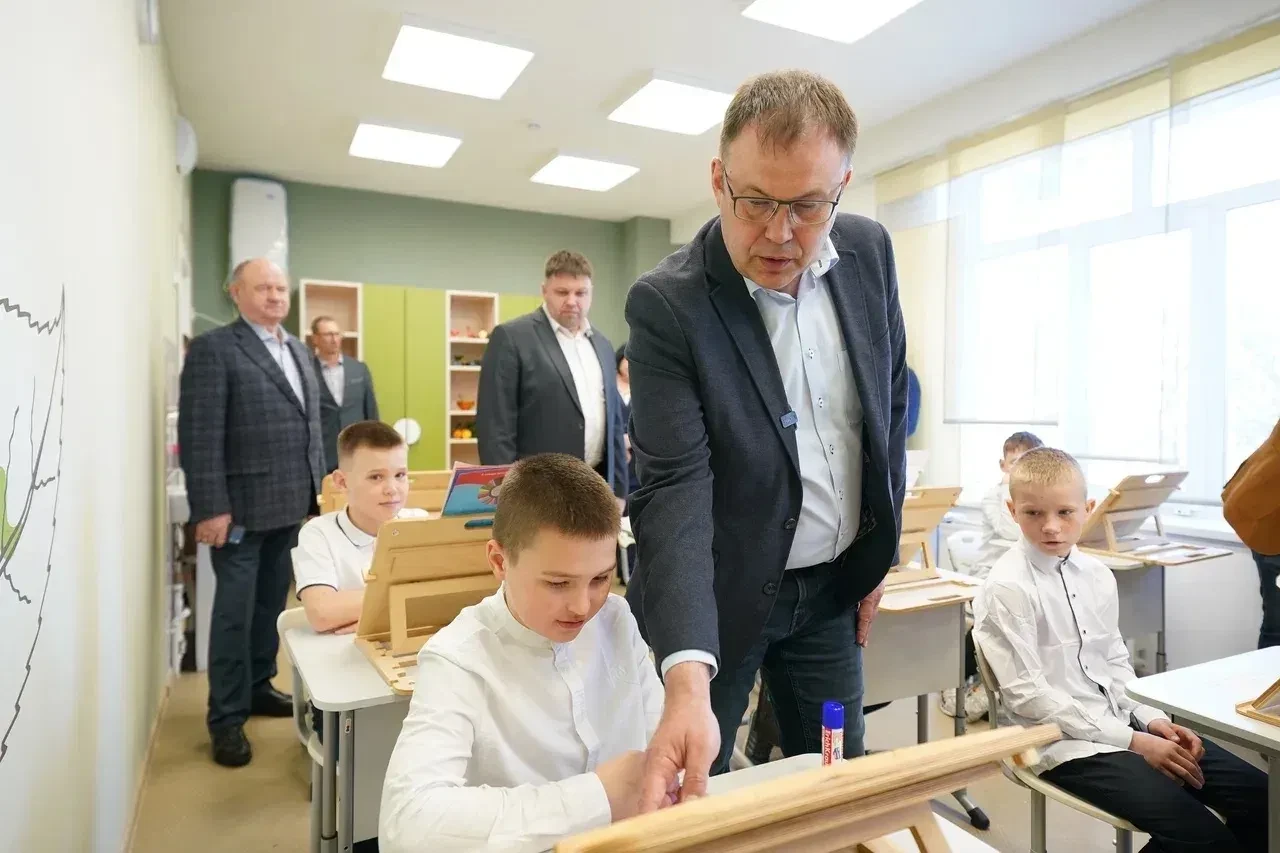 Начальную школу в Кемеровском округе реконструировали при поддержке партии «Единая Россия»