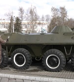 В новокузнецком музее военной техники под открытым небом взялись за покраску экспонатов