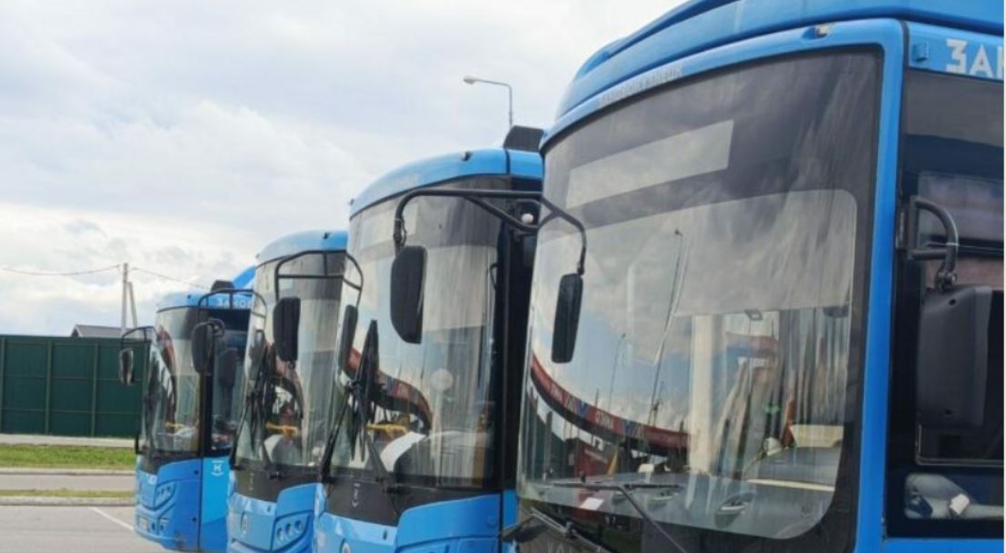 На несколько дней общественный транспорт Новокузнецка будет менять схему движения