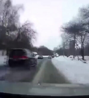 Видео кемеровчанина помогло наказать злостного нарушителя на «Ленд Крузере»