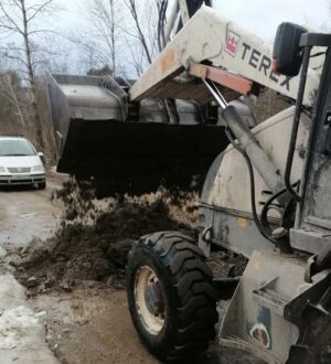 В Новокузнецком округе восстановили размытую паводком дорогу