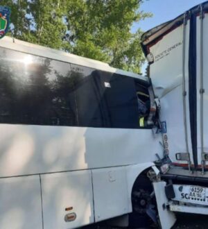 В Кузбассе водителя автобуса наказали за ДТП, в котором пострадала пассажирка