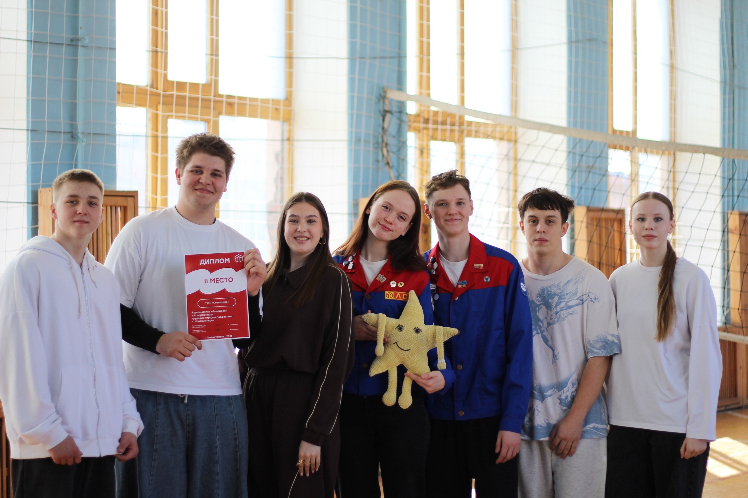 Спартакиада среди самых молодых студенческих отрядов Кузбасса