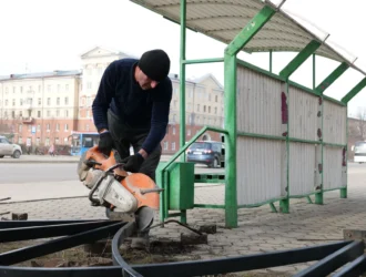 В Кемерове приступили к благоустройству сквера в Кировском районе
