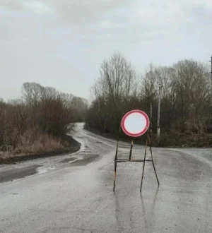 В Гурьевском округе из-за подъема воды закрыли переправу