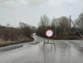 В Гурьевском округе из-за подъема воды закрыли переправу