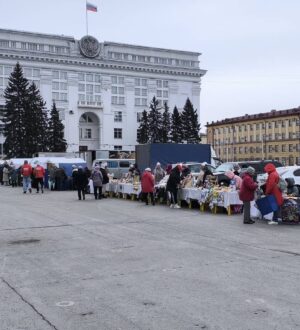 Пасхальные хлопоты: фоторепортаж с кемеровской ярмарки