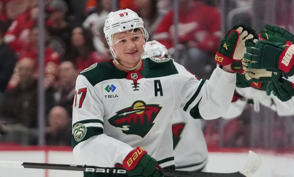 Кирилл Капризов сделал шестой хет-трик в регулярных чемпионатах НХЛ