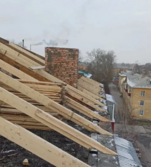 В Прокопьевске с начала года отремонтировали кровли четырех домов