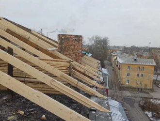 В Прокопьевске с начала года отремонтировали кровли четырех домов